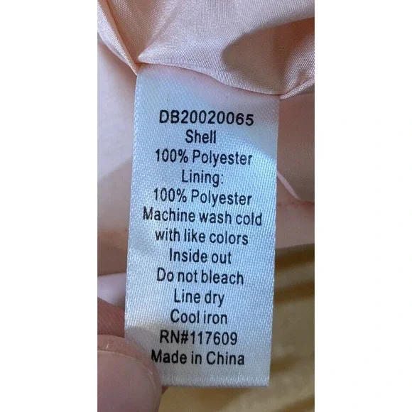 NWT $49.99 DownEast Tiered Midi Dress XXL Soft Satin Ruffle Trim Short Sleeve - Picture 5 of 8